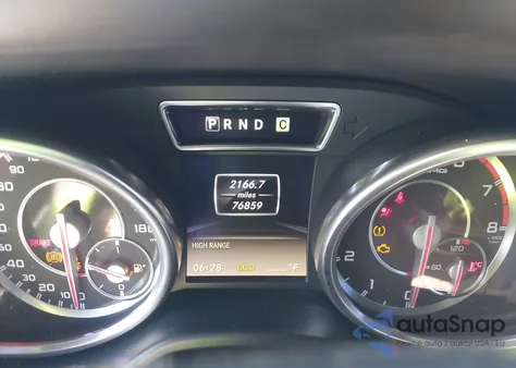 2014 Mercedes-Benz G 63 Amg 4Matic z USA, uszkodzony, nr VIN WDCYC7DF5EX225931